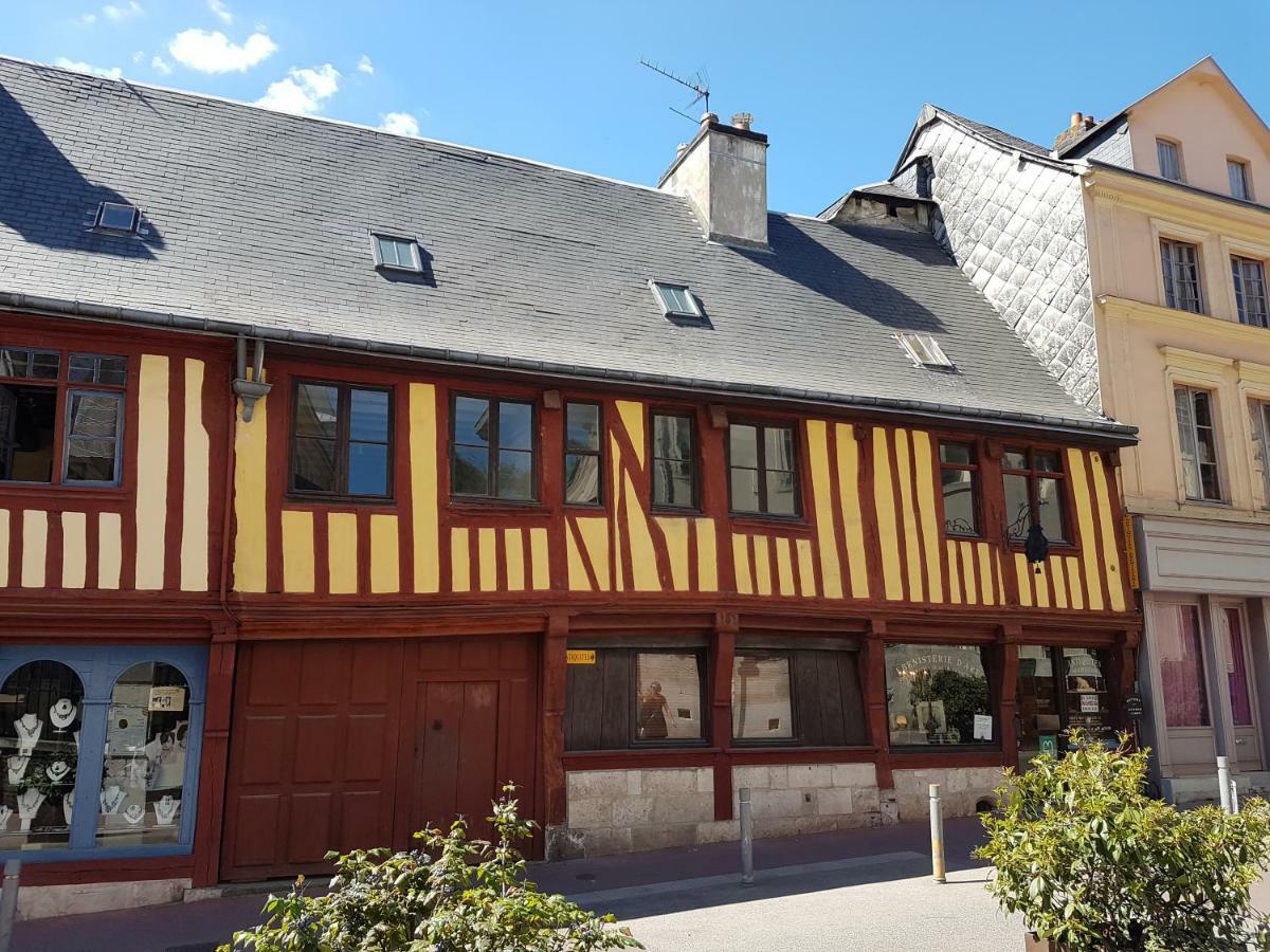 Le Repaire De Rougemare Deco Soignee Et Chaleureuse, Centre Historique Daire Rouen Dış mekan fotoğraf